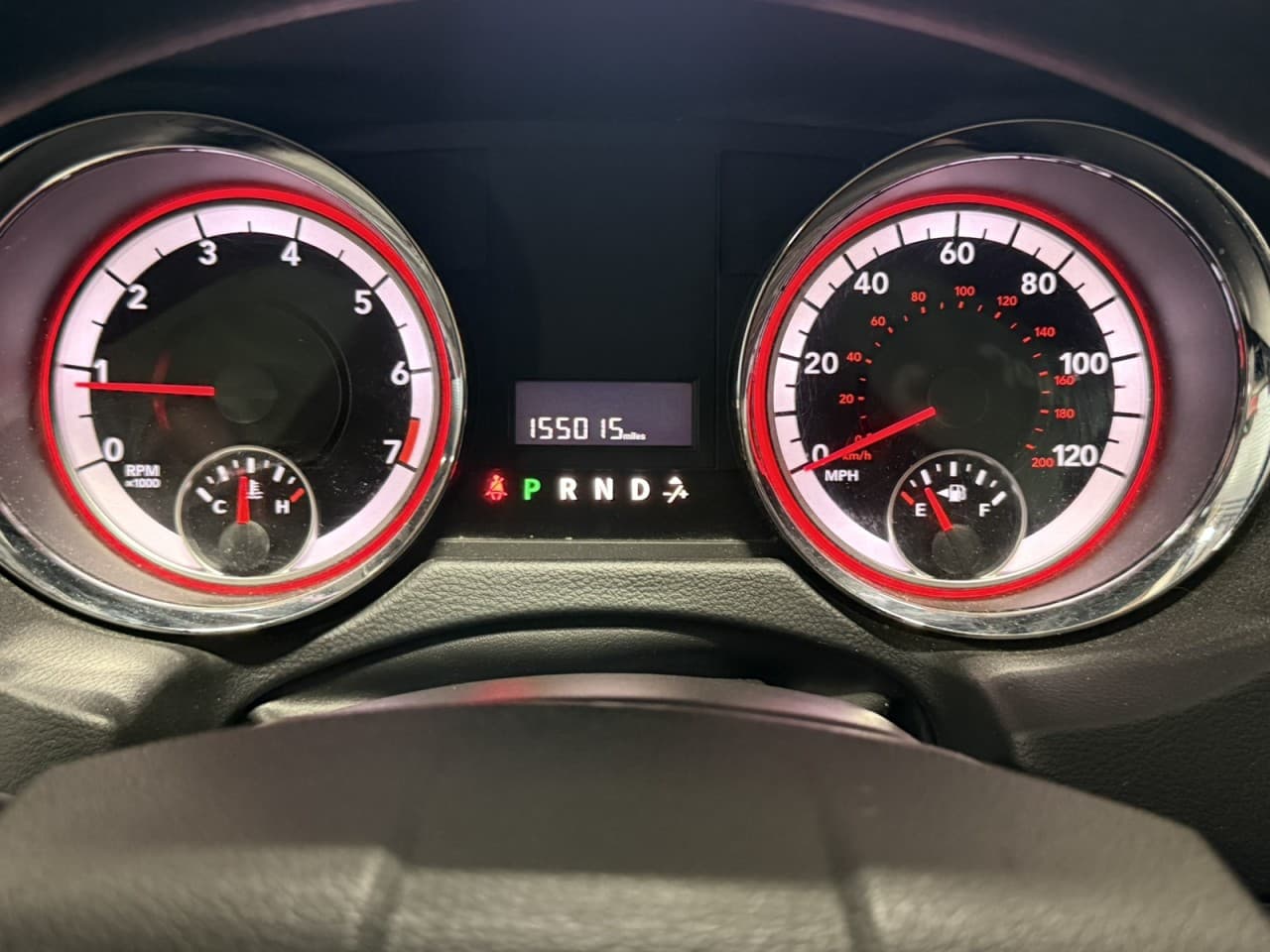 Dodge Grand Caravan Cockpit