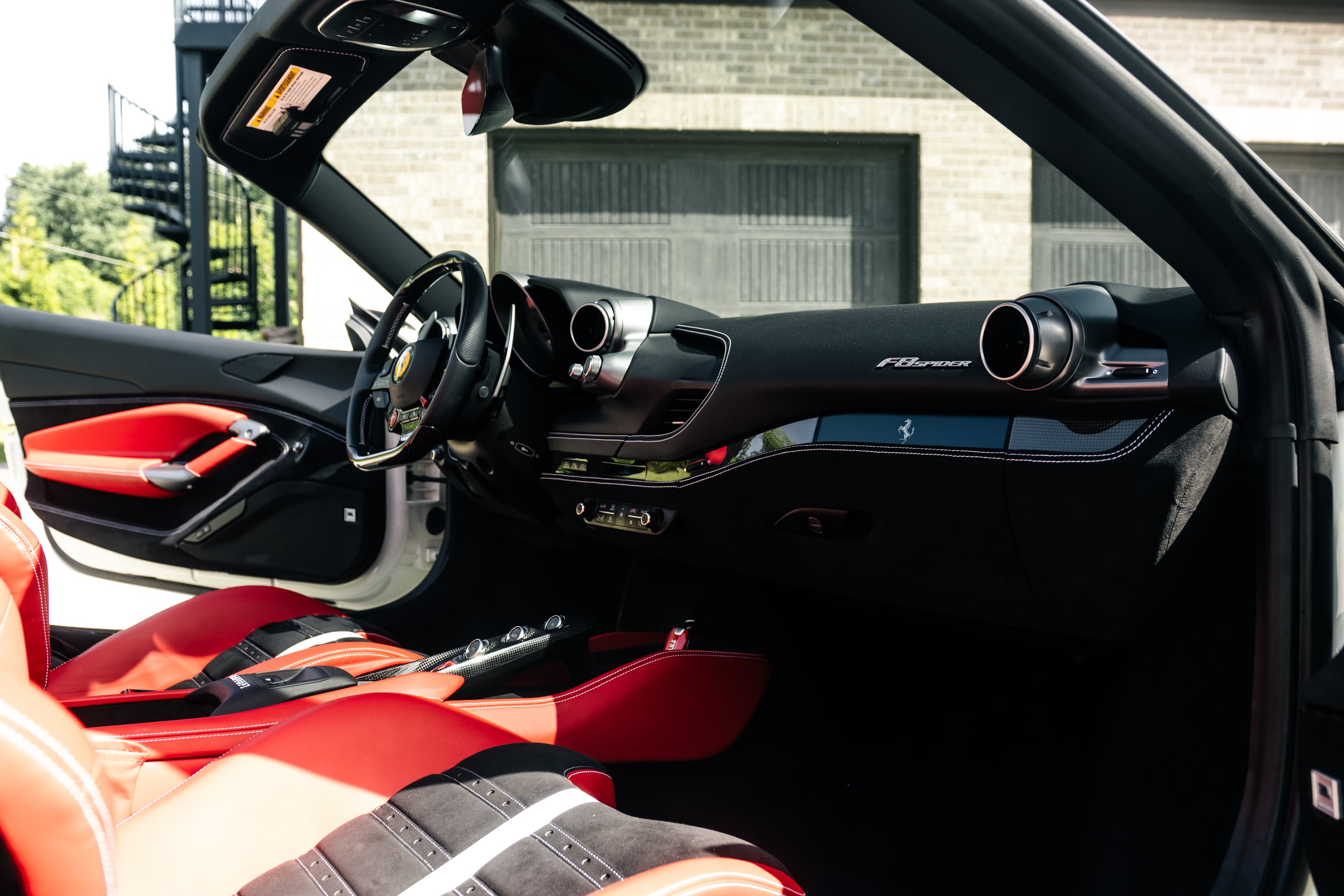 Ferrari F8 Spider Interior