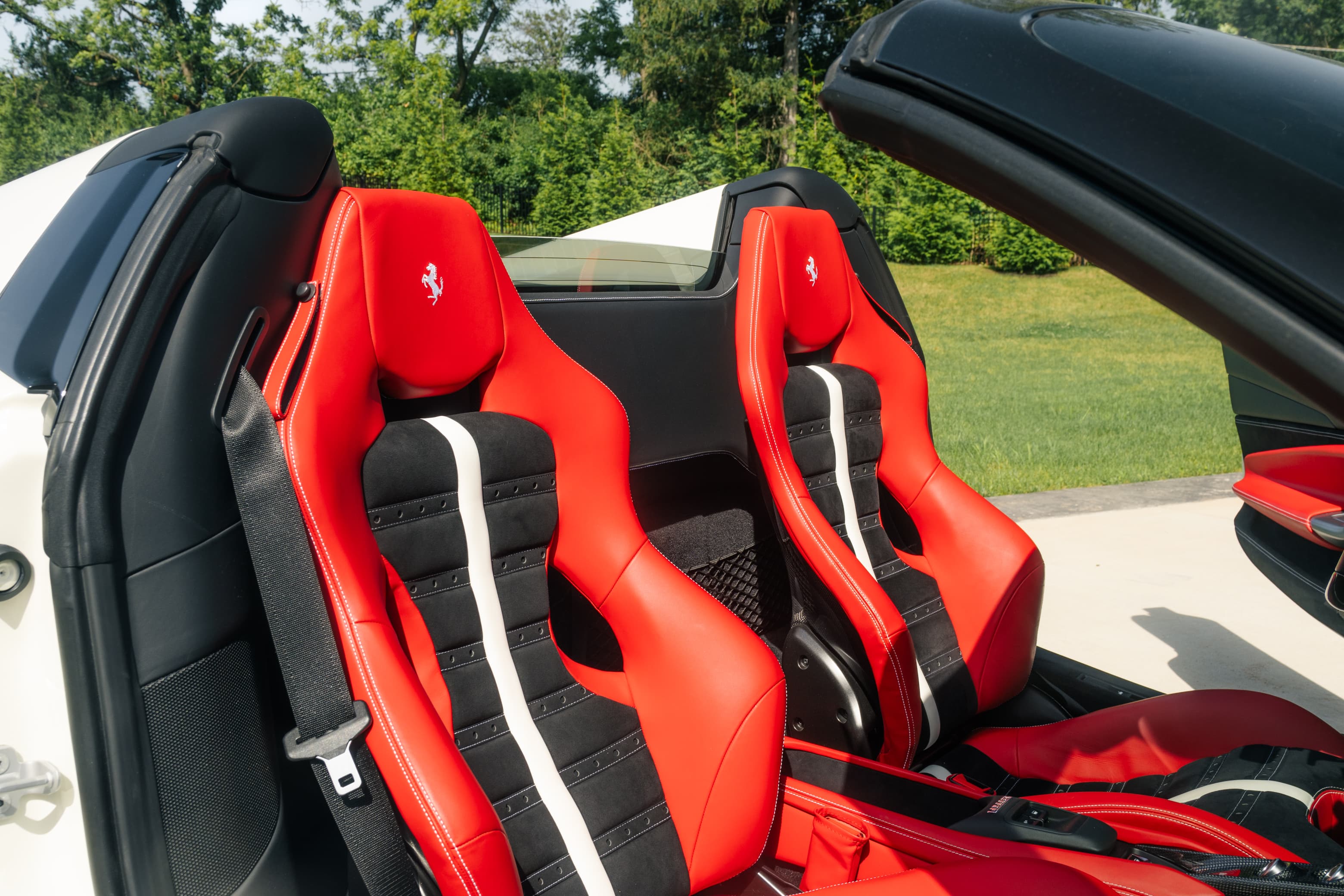 Ferrari F8 Spider Cockpit